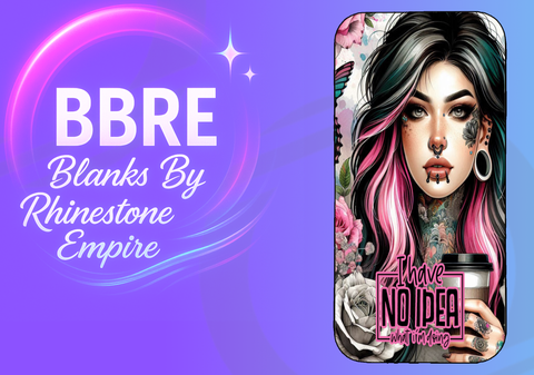 Tattoo Girl Sublimation Phone Wrap