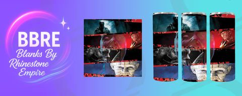 Horror Movie 20 OZ Sublimation Print