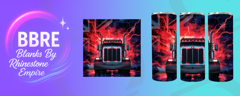 Aussie Truck 20 OZ Sublimation Print