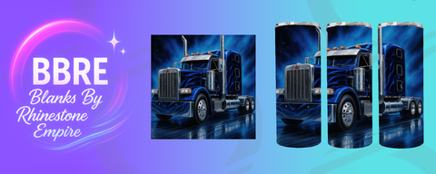 Truck 20 OZ Sublimation Print