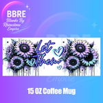 Floral 15 OZ Cup Wrap