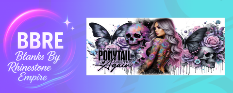 Tattoo Girl 16 OZ Wrap