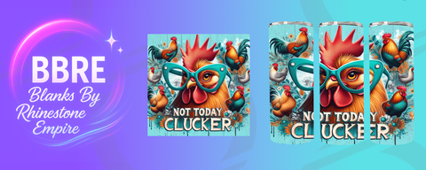 Chicken 20 OZ Sublimation Print