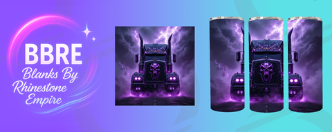 Demonic Truck 20 OZ Sublimation Print