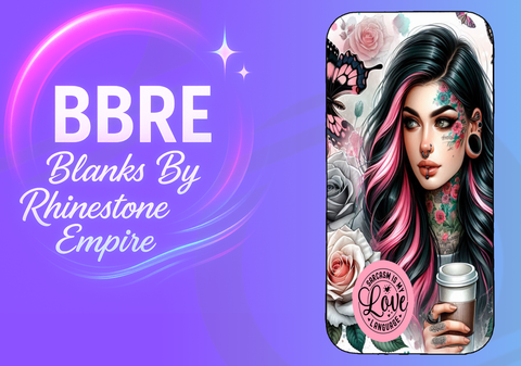 Tattoo Girl Sublimation Phone Wrap