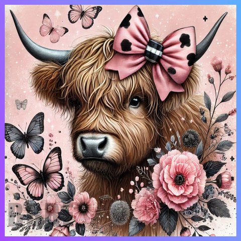 Colorful Cow 20 OZ Wrap