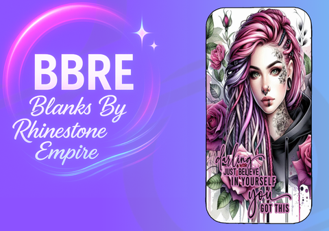 Tattoo Girl Sublimation Phone Wrap
