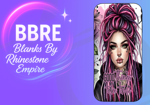Tattoo Girl Sublimation Phone Wrap