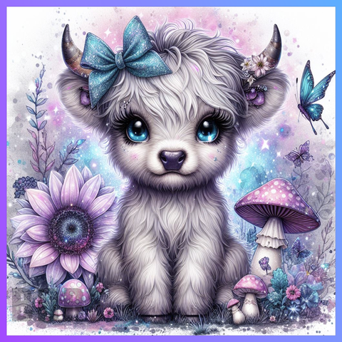 Colorful Cow 20 OZ Wrap