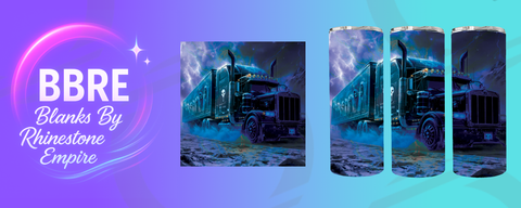 Demonic Truck 15 OZ Sublimation Print
