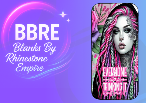 Tattoo Girl Sublimation Phone Wrap