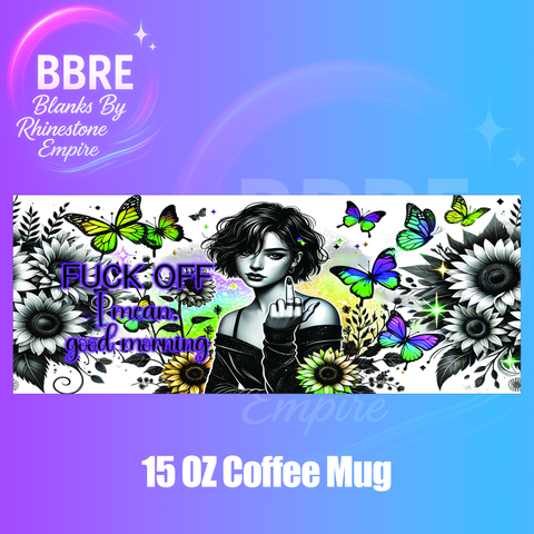 Tattoo Girl 15 OZ Cup Wrap