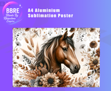 Horse Sublimation Poster Horizontal