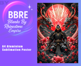 Dragon Samurai Sublimation Poster Horizontal