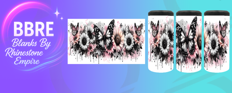 Butterfly Can Cooler Wrap