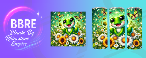 Frog 15 OZ Sublimation Print