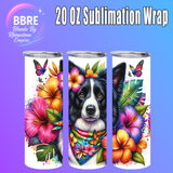 Dog 20 OZ Sublimation Transfer