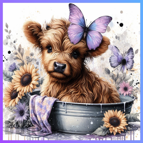 Colorful Cow 20 OZ Wrap