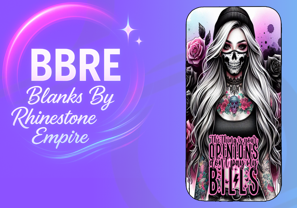 Tattoo Girl Sublimation Phone Wrap