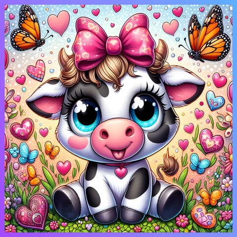 Colorful Cow 20 OZ Wrap