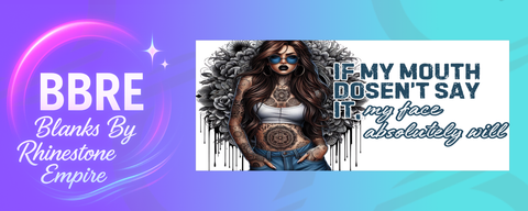 Tattoo Girl 16 OZ Wrap
