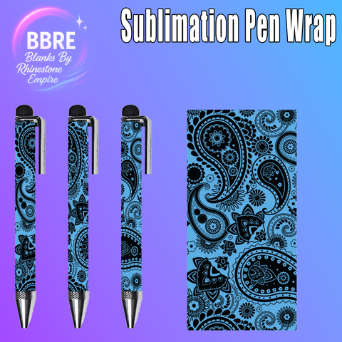 Pattern Sublimation Pen Wrap