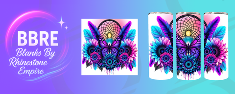 Butterfly 20 OZ Sublimation Print