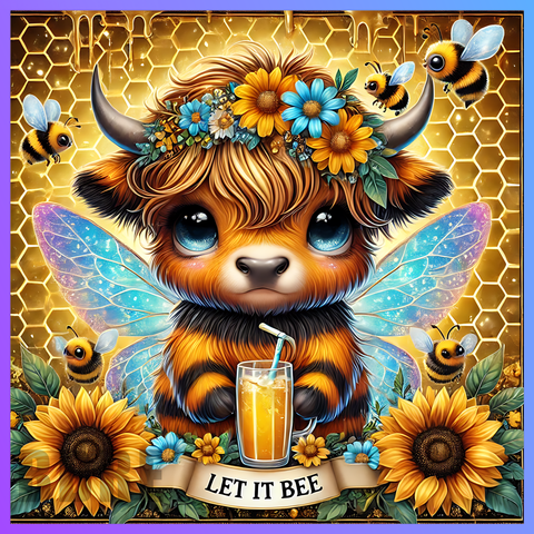 Colorful Cow 20 OZ Wrap