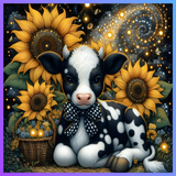 Colorful Cow 20 OZ Wrap