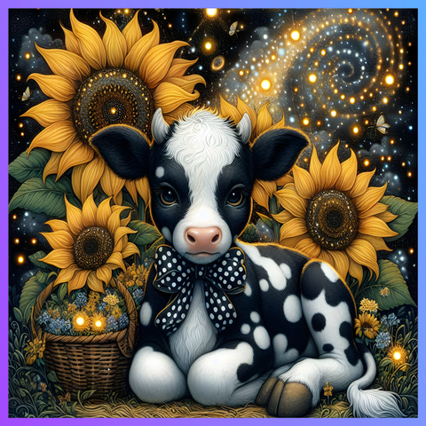 Colorful Cow 20 OZ Wrap