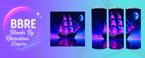 Pirate Ship 15 OZ Sublimation Print
