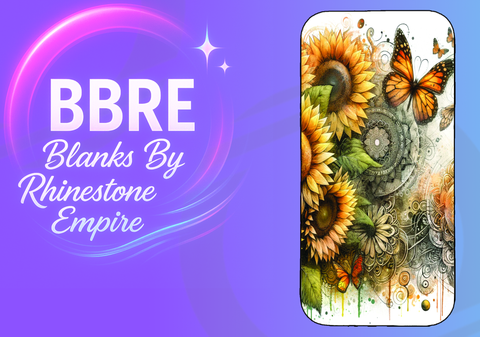 Butterfly Sublimation Phone Wrap