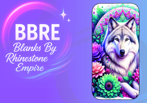 Wolf Sublimation Phone Wrap