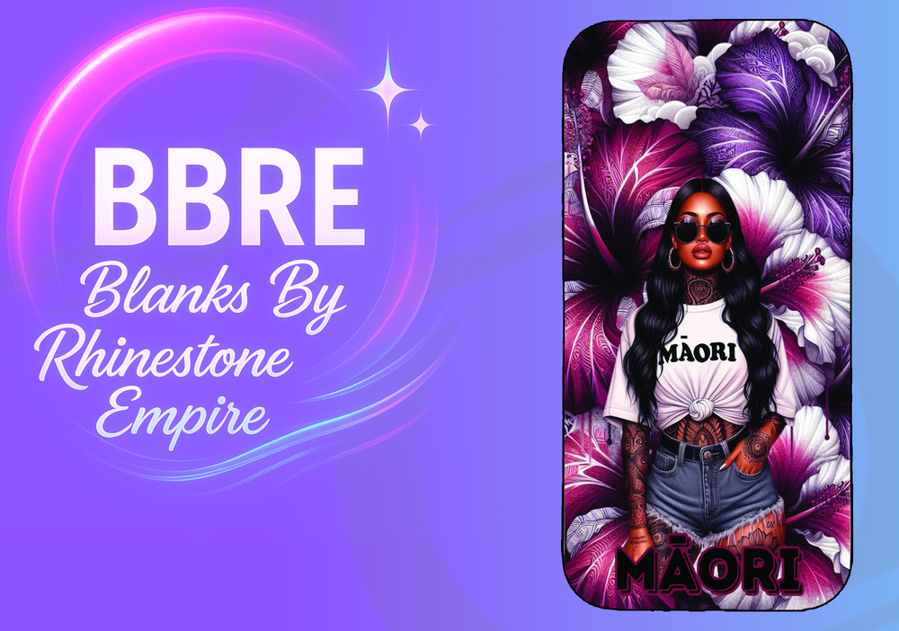 Tattoo Girl Sublimation Phone Wrap