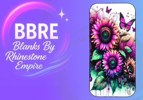 Floral Sublimation Phone Wrap