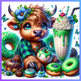 Colorful Cow 20 OZ Wrap