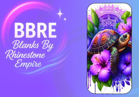 Floral Sublimation Phone Wrap
