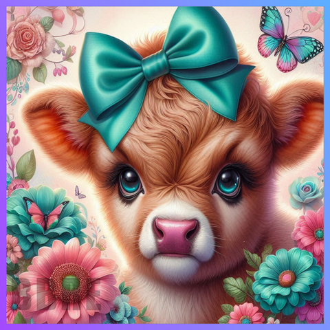 Colorful Cow 20 OZ Wrap