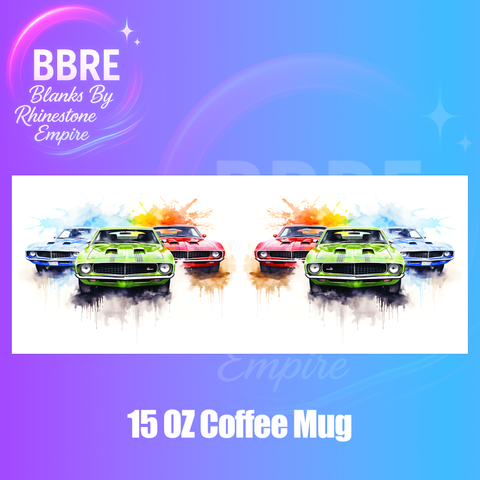 Cars 15 OZ Cup Wrap