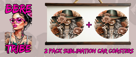 33 Sublimation Car Coaster