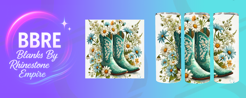 Cowboy Boots 15 OZ Sublimation Print