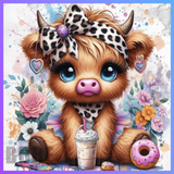 Colorful Cow 20 OZ Wrap