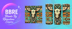 Cow Skull 20 OZ Sublimation Print
