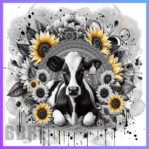 Colorful Cow 20 OZ Wrap