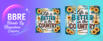 Country 15 OZ Sublimation Print