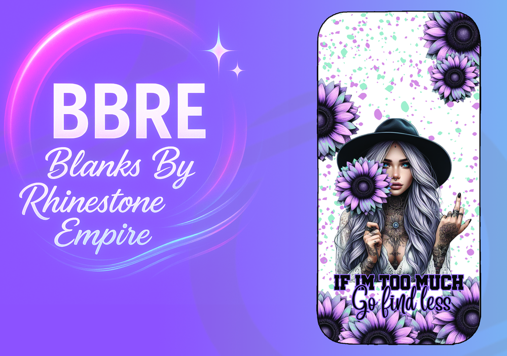 Tattoo Girl Sublimation Phone Wrap