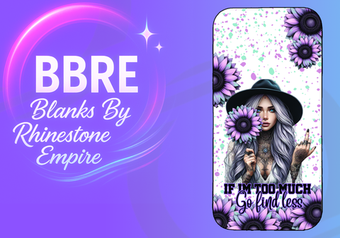 Tattoo Girl Sublimation Phone Wrap