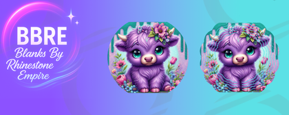 Cow Sublimation Wind Spinners