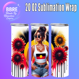 Cultural 20 OZ Sublimation Transfer