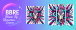 Cow Skull 15 OZ Sublimation Print